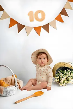 collage photo bébé — Arrière-plans et modèles 2