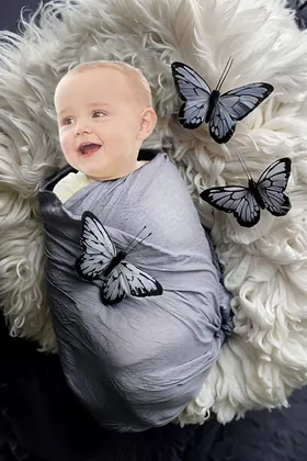 Baby photo scene