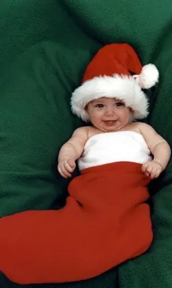 Baby photo scene