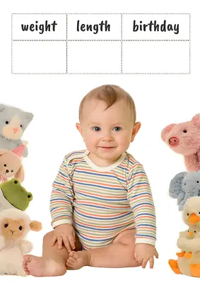 Baby photo scene