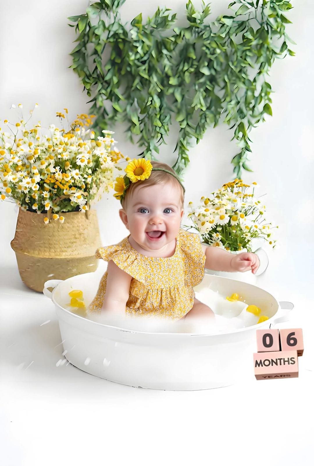 LittleCam baby background photo edit