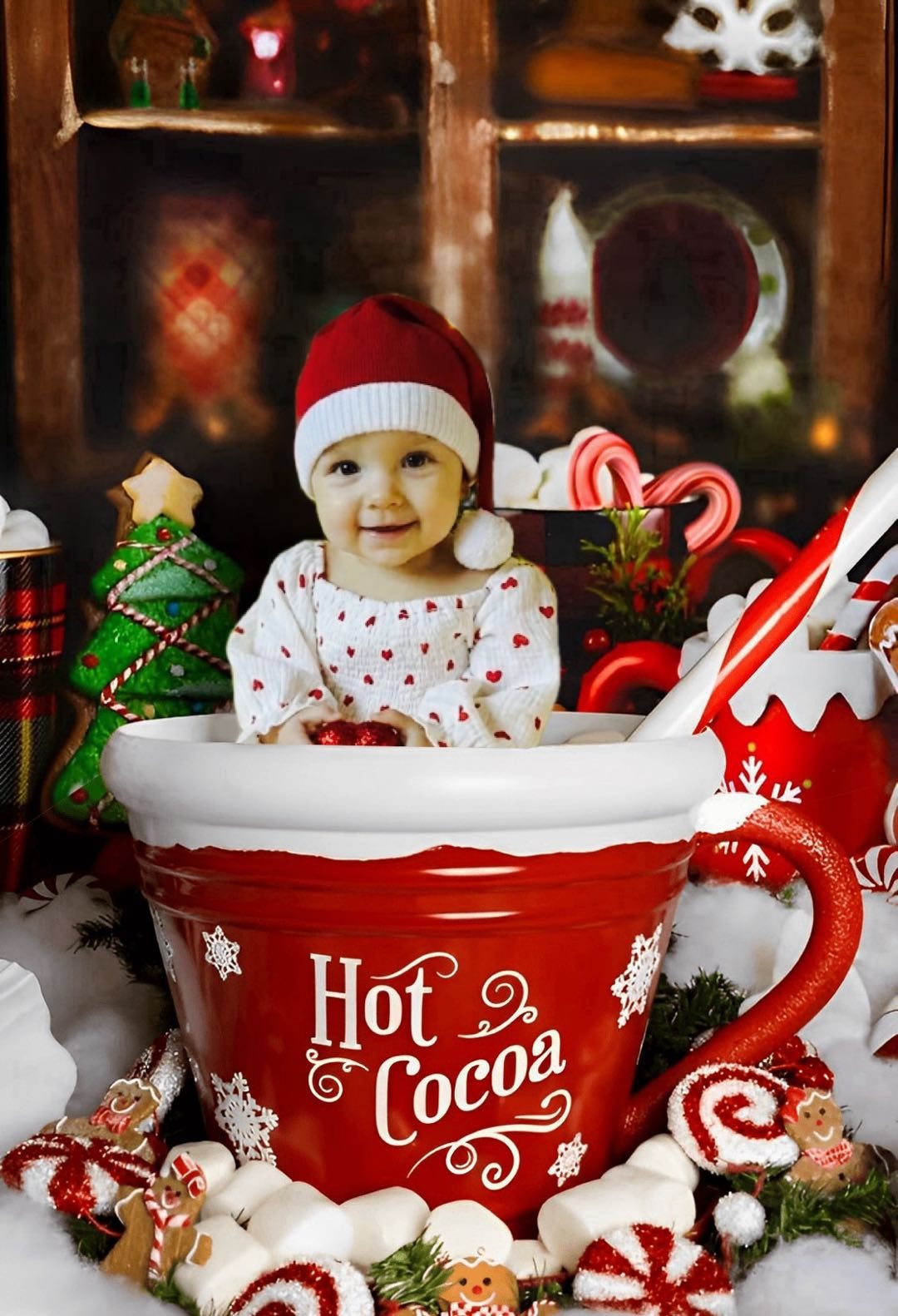 Holiday photoshoot example
